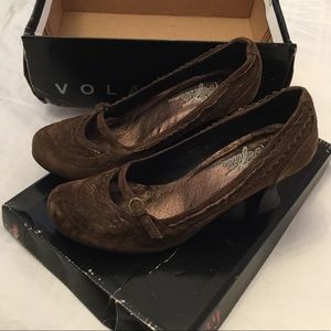 Very Volatile Megan Chocolate Heels